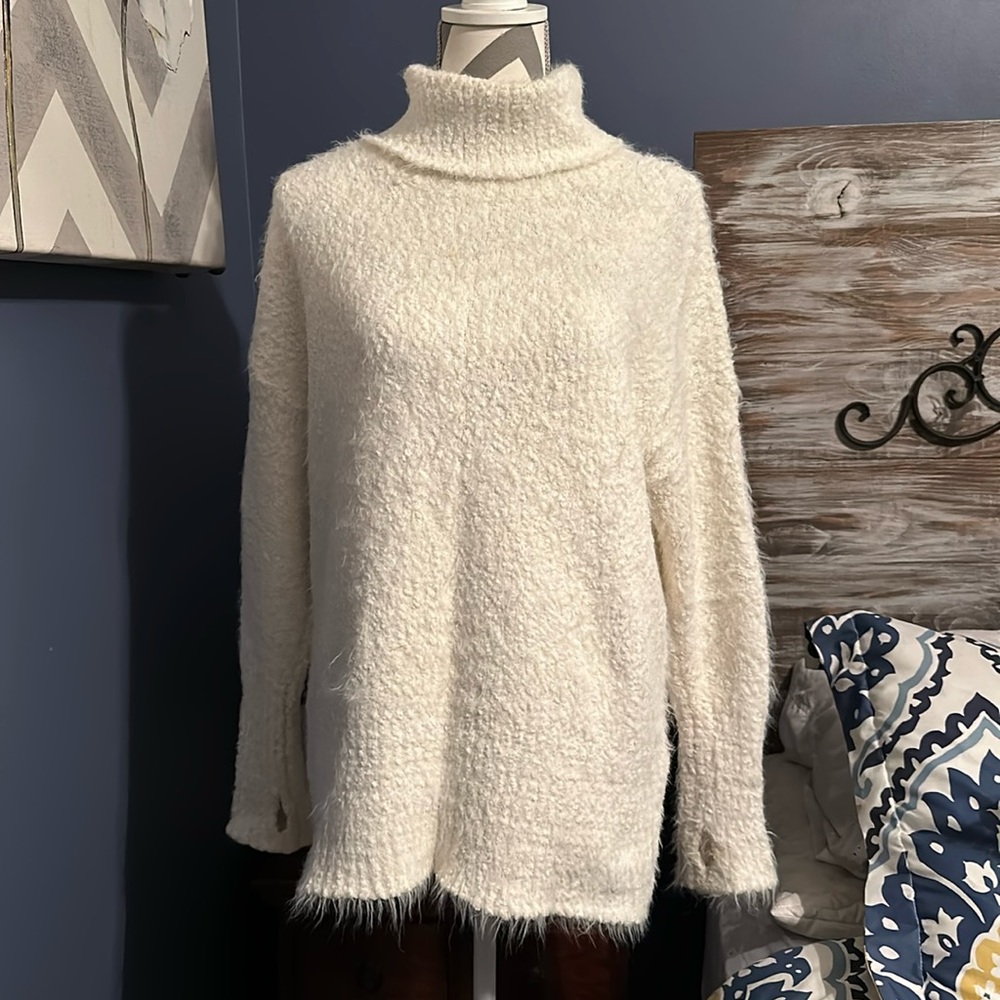 Off-line oversize turtleneck, softest sweater